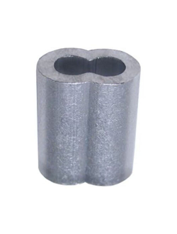 Обжим для троса Bainbridge B543N Ø2,5мм из оцинкованной меди