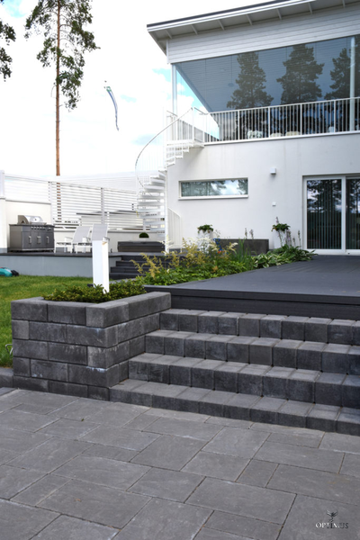 Декоративный камень для лестниц Lakka Porraskivi