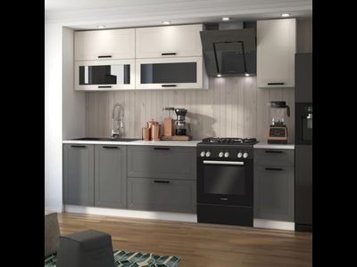 Кухня прямая "МРКГ 13/Монако" 2 м (МР)