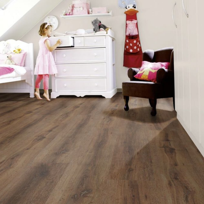 Виниловый пол Wineo 800 Wood XL Santorini Deep Oak DB00061 клеевой