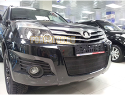 Защита радиатора Great Wall Hover H3 2010-2014 black