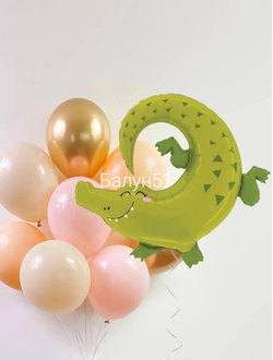 10 шаров на грузе + фигура