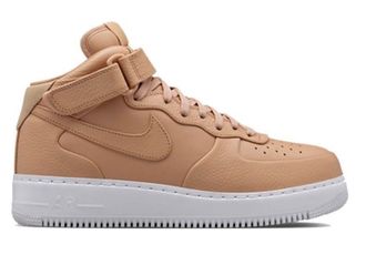 Nike Air Force высокие бежевые (36-45) Арт. 003F-A