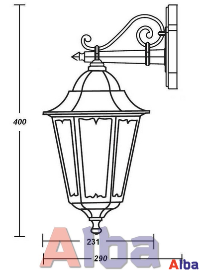Petersburg 79802 bg Парковый светильник