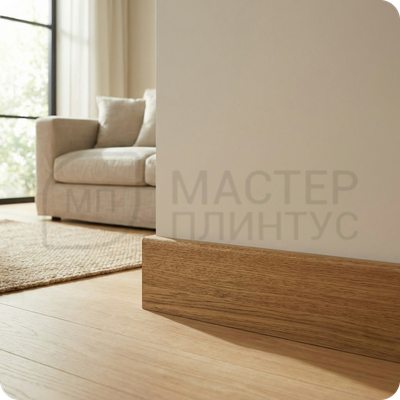 Плинтус МДФ TeckWood 80х10х2150 мм. Дуб виски
