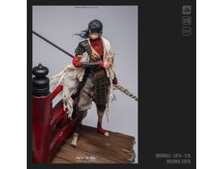 ПРЕДЗАКАЗ - Диорама "Фрагмент японского моста" - Коллекционная диорама 1/6 Broken Bridge Diorama Base (L011A) - mOjingToys ?ЦЕНА: 17900 РУБ.?