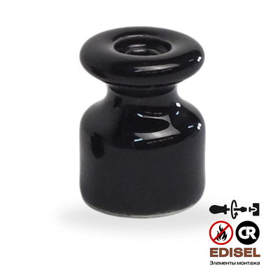 Изолятор керамический черный