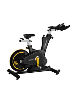 Спин-байк с консолью профессиональный BRONZE GYM PROSPIN