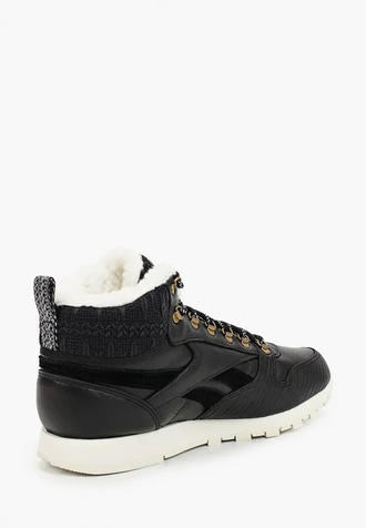 Кроссовки Reebok Classic CL LTHR ARCTIC BOOT черные