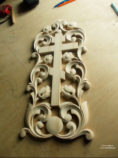 Накладная резьба на жертвенник