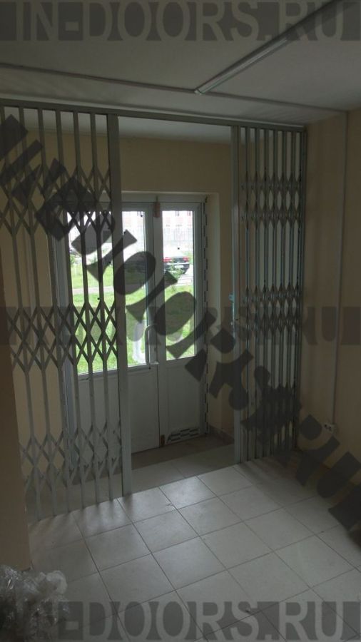 раздвижные решетки установка 22