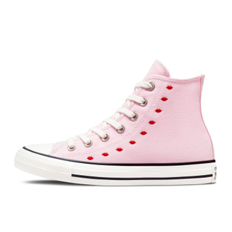 Кеды Converse Chuck 70 Embroidered Lips Pink розовые женские