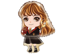 Шар (31''/79 см) Фигура, Маленькая Волшебница, 1 шт.