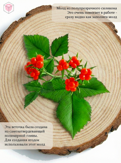 Молд "Костяника"