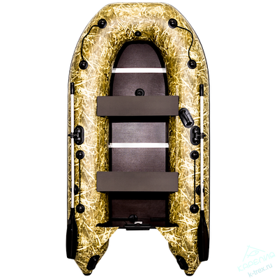 Лодка ПВХ Мастер Лодок Ривьера Компакт 2900СК Камуфляж Камыш