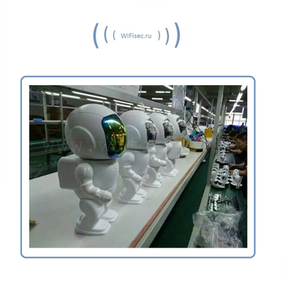Видеоняня /WiFi-LAN охранная видеокамера моторизированная с DVR (robot), HD (163eye/Yoosee)