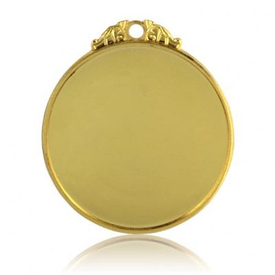 Медаль "ЗОЛОТО" D50мм, D вкладыша 25 мм.