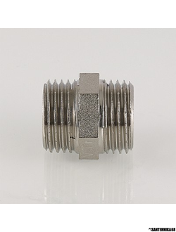 Ниппель бочонок резьбой Valtec 1/2" 3/4" 1" 1 1/4" 1 1/2" 2" нар.-нар.