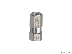 Обратный клапан VNR-I вход 3/8 г. выход 3/8 г. 40 л/мин 450 бар  нерж. сталь