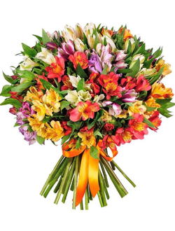 БУКЕТ ИЗ 25 ВЕТОК АЛЬСТРОМЕРИИ