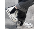 Кеды Converse Chuck Taylor 70 Plus черно-белые высокие A01388C с чем носить фото