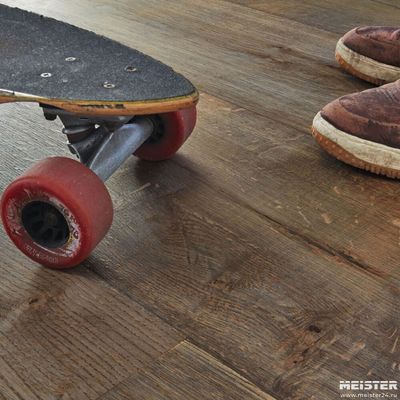 Паркетная доска Meister Дуб Аутентик Оливково-серый 8903 HD400L