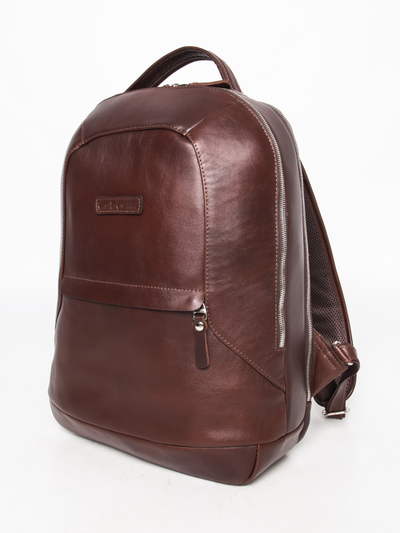 Кожаный рюкзак Roverano Premium brown (арт. 3110-53)