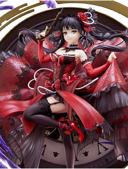 Фигурка 1/7 Куруми Токисаки (Tokisaki Kurumi Pigeon Blood Ruby Dress Ver.)