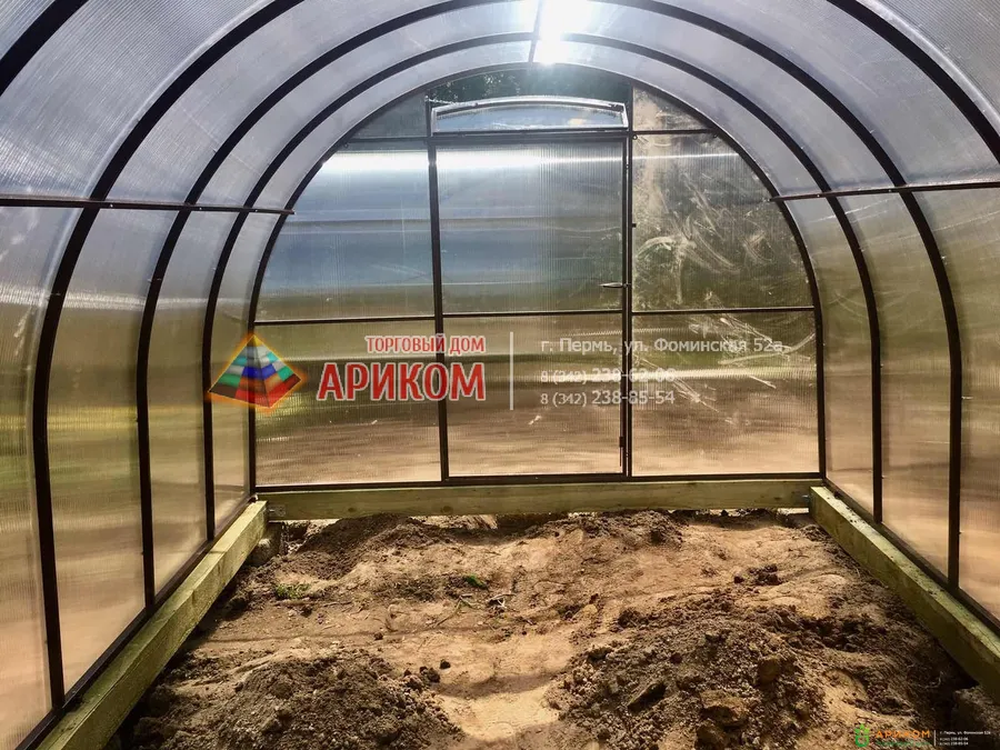 Теплицы и сотовый поликарбонат в Перми от Ариком