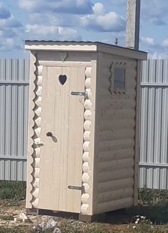 Туалет Снежинка (Размер 1-1-2.2м)