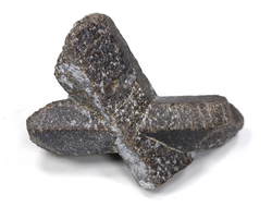 Ставролит, сросток кристаллов "косой крест", Россия, Кольский п-ов (45*30*18 мм, 36 г) №26081