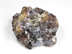 Апатит, кристаллы на пароде, Мексика (40*36*32 мм, 65 г) №26252