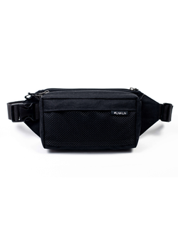 Сумка Linkoln B черная вид спереди