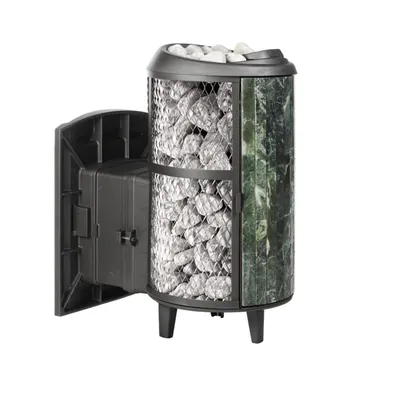 Банная печь Атмосфера L комбинированная Змеевик до 20 м3