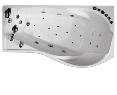 Акриловая ванна Triton Мишель Левая,180х96x64 см