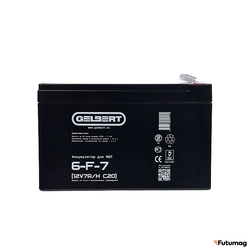 Аккумулятор для ИБП Gelbert 6-F-7 (12V7Ah C20)