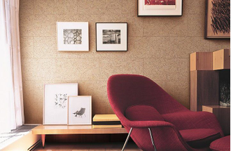 Настенное пробковое покрытие Wicanders Ambiance ТА 10 Alabaster Chalk