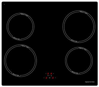Индукционная варочная панель Zigmund & Shtain CIS 028.60 BX