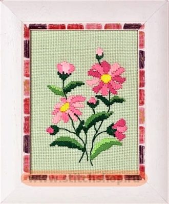Букет космей Ц-0758, Panna (набор для вышивания)