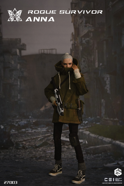 Бродяга Анна - Коллекционная ФИГУРКА 1/6 Rogue Survivor Anna (27003) - CBI x Easy&Simple