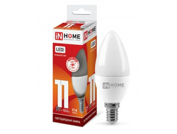 Лампа светодиодная ASD/inHome VC свеча C37 E14 11W(990lm) 6500K 6K 107x37 (без пульсации) 4844