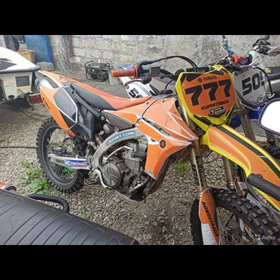 Наклейки YAMAHA YZ YZF 450 2016-2017  #1226