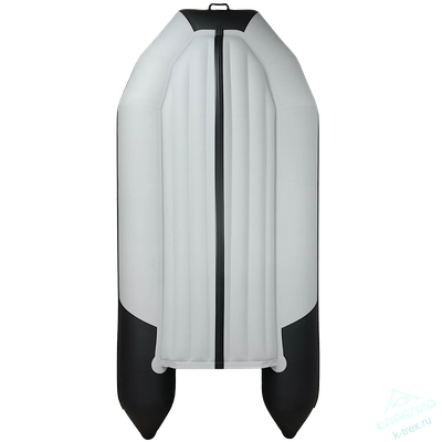 Лодка ПВХ Мастер Лодок Таймень NX3200НДНД "Комби" Св.Серый / Черный