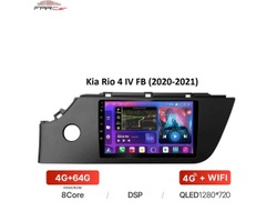 Штатная магнитола FarCar HL1253M для Kia Rio 4 IV FB (2020-2021) на Android (4gb/32gb/DSP/WiFi/4G/GPS/BT)