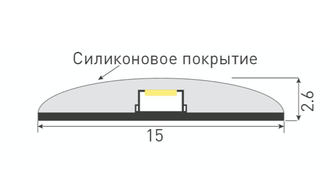 Лента Arlight RTW 2-5000SE 24V 2x2 (3528, 240 LED/m, LUX)