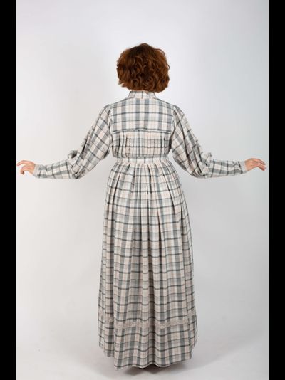 Платье "Поморское" в клетку