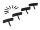 Крючок 4 шт. к настенным креплениям арт. 1017 и 1018, 140 мм, продукт: 1016