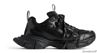 BALENCIAGA 3-XL Black/Polyurethane Мужские  (41-45)