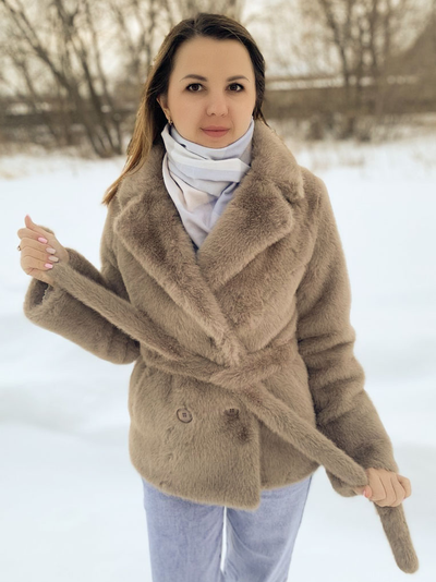 Шуба ТМ 804 серый