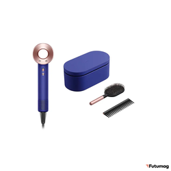 Фен Dyson Supersonic HD07 сине-розовый с подарочным боксом и расческами оригинал